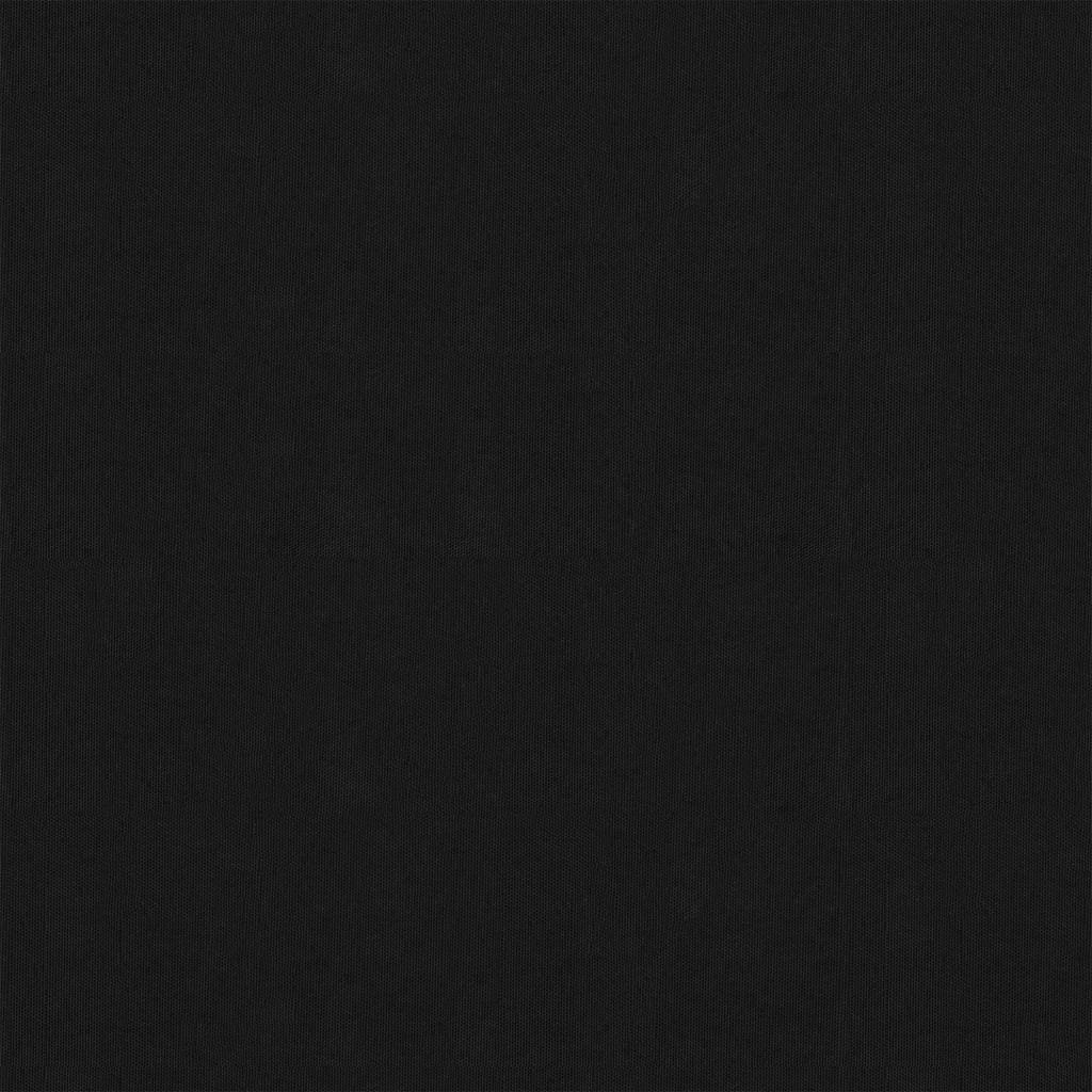 Vidaxl Balkon Bildschirm 75x600 cm Oxford Stoff schwarz