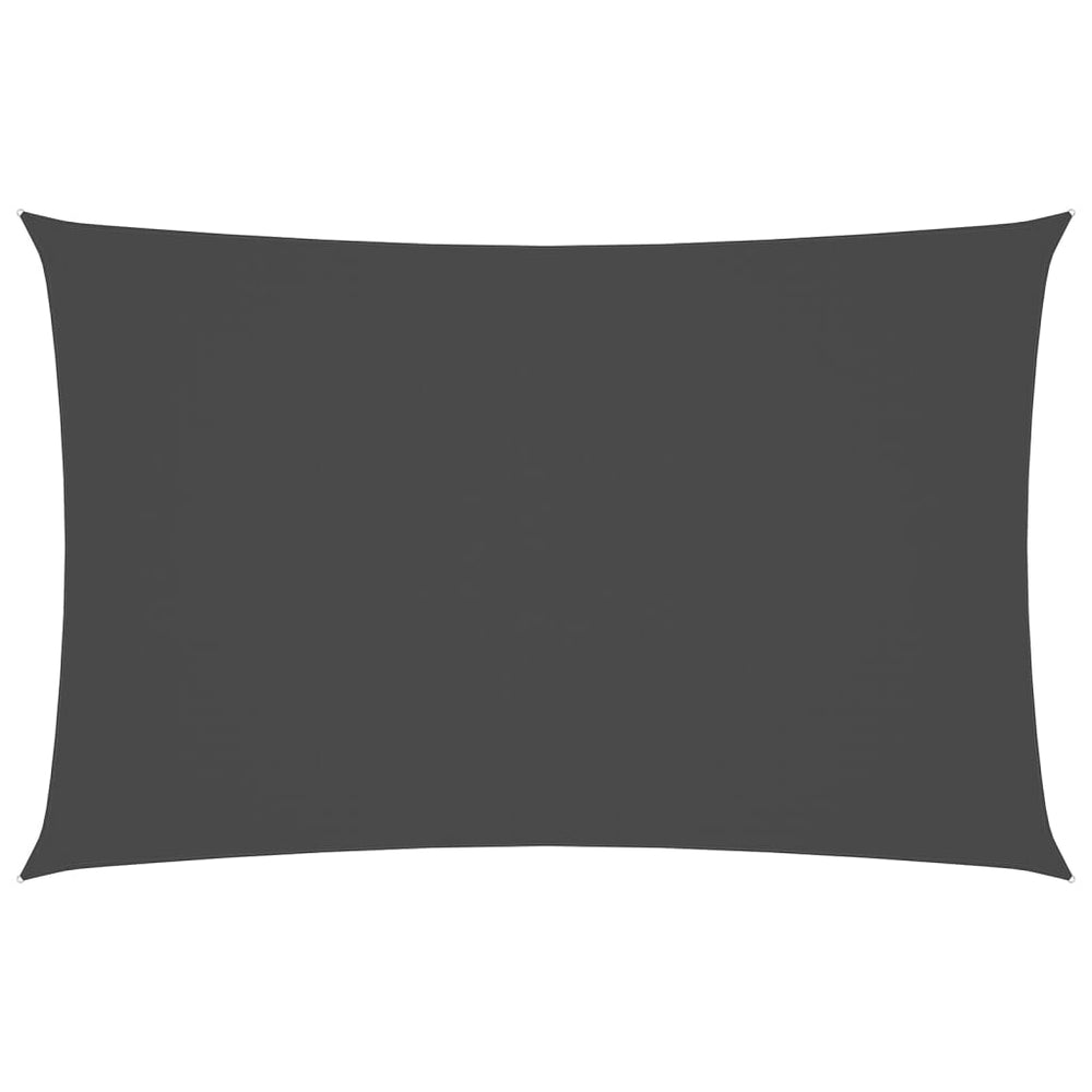 Vidaxl zonnescherm rechthoekig 2x5 m oxford stof antracietkleurig