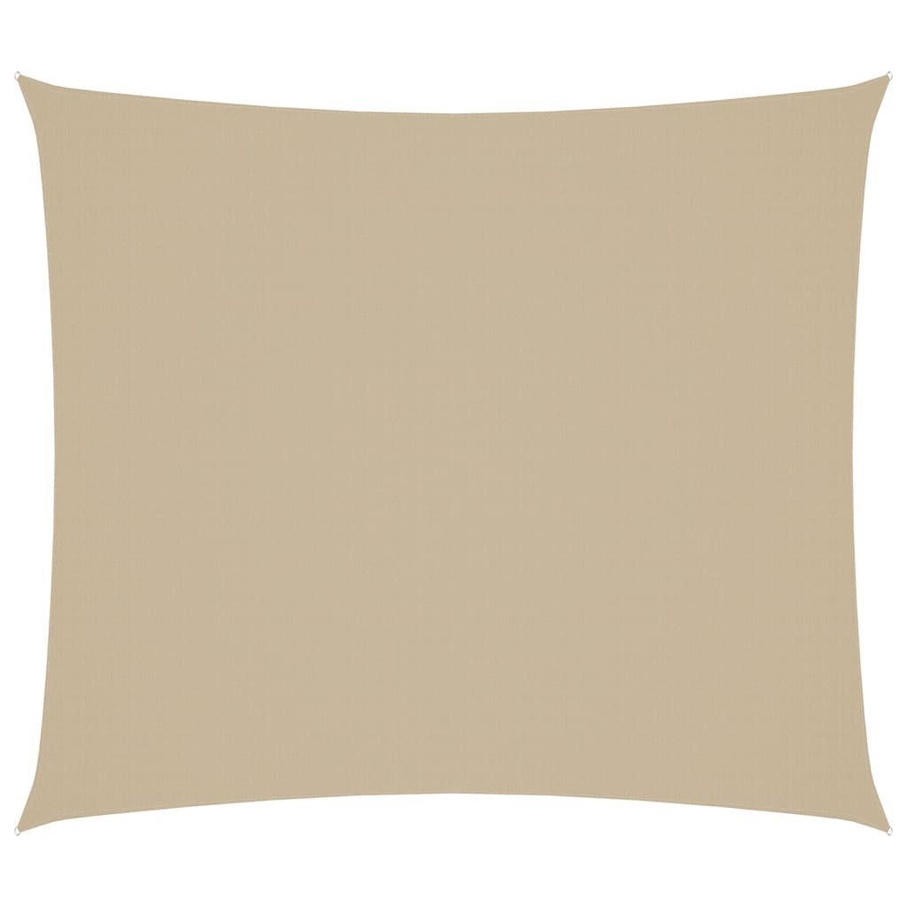 VIDAXL Sunshade Rechteck 2x2,5 M Oxford Stoff Beige