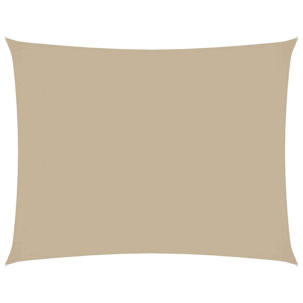 Vidaxl Sunshade Rectangular 2x3,5 M Oxford Fabric Beige