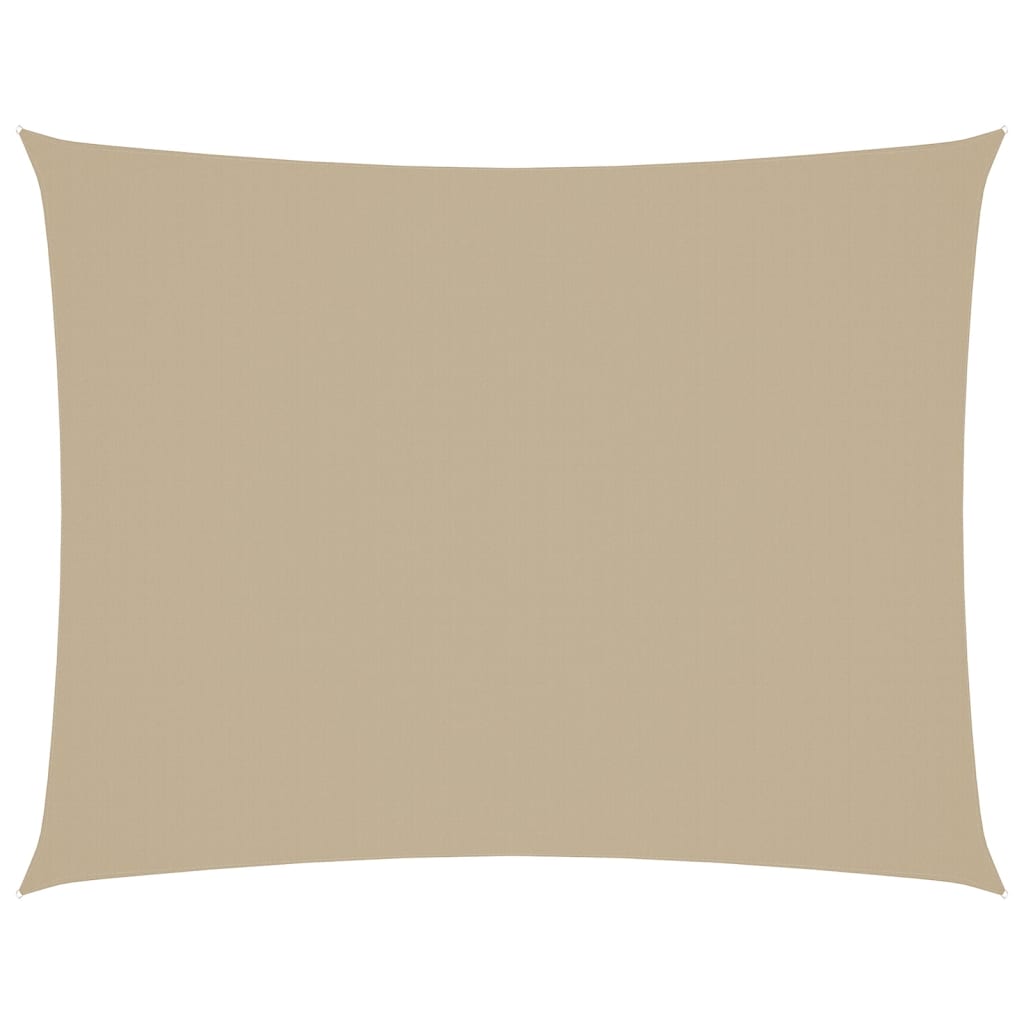 Vidaxl Sunshade rektangulær 3x6 m Oxford Stof beige
