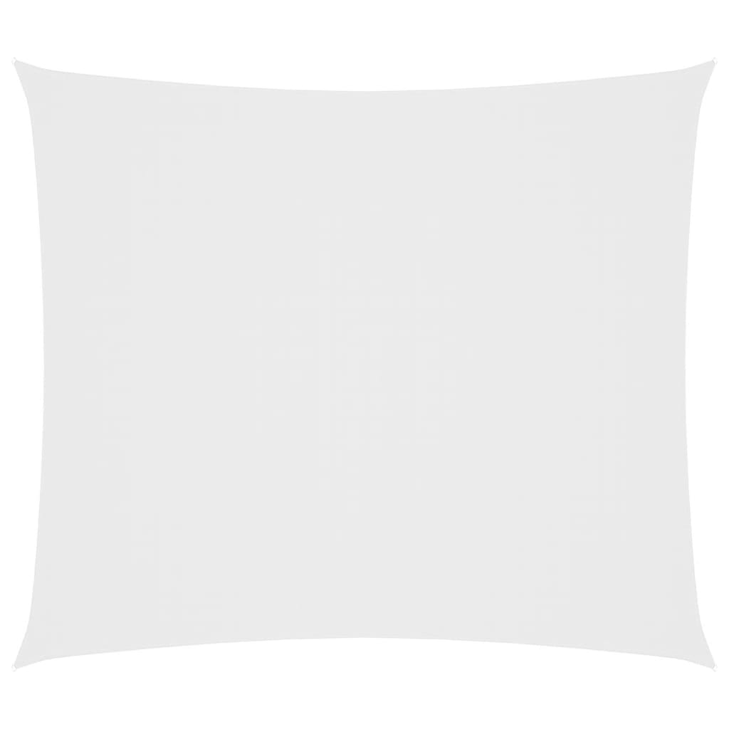 Vidaxl Sonnenschutz Rechteck 2x2,5 M Oxford Stoff weiß