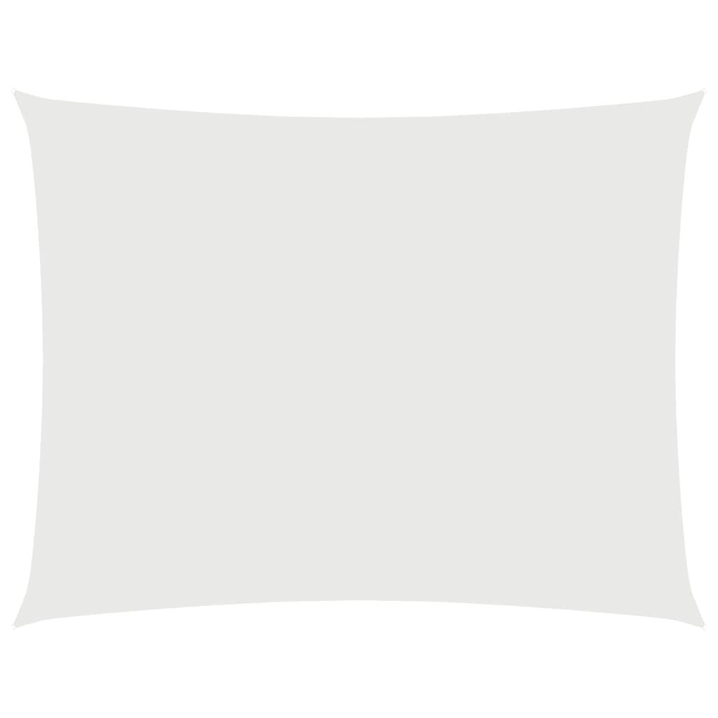 Vidaxl Sonnenschutz Rechteck 2x3 M Oxford Stoff weiß