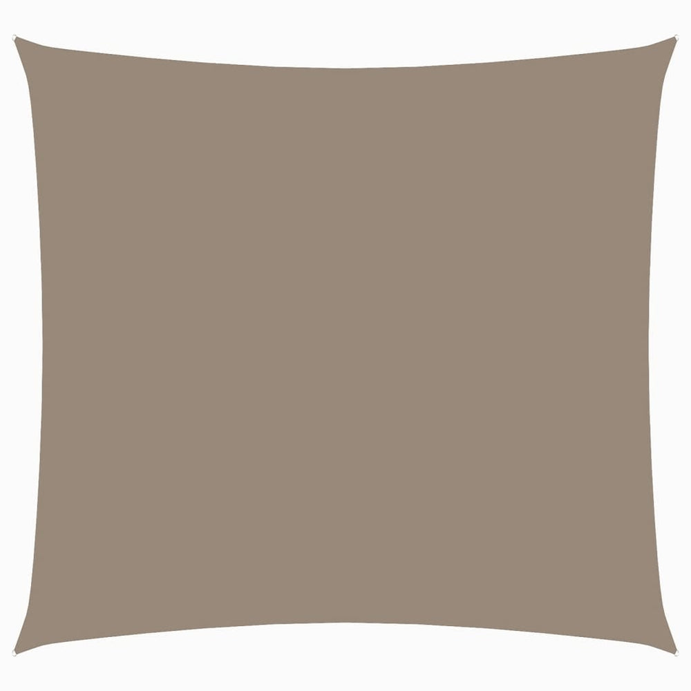 Vidaxl zonnescherm vierkant 4,5x4,5 m oxford stof taupe