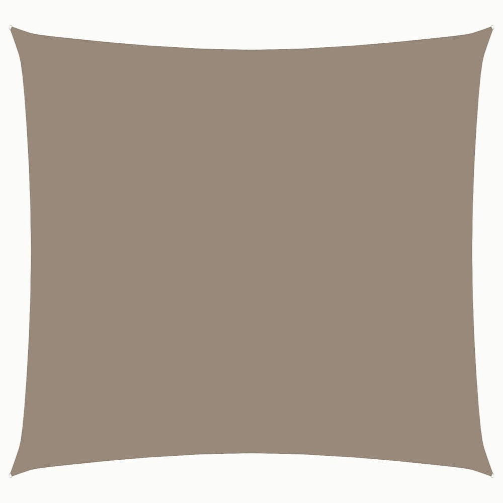Vidaxl Sunshade Square 5x5 M Oxford Stofftaupe