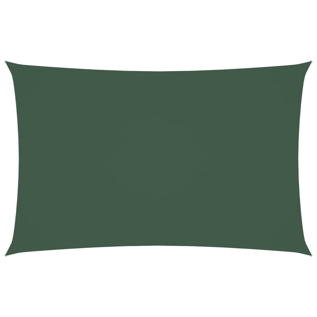 Vidaxl Sonnenschatten Rechteckige 2x4,5 M Oxford Stoff dunkelgrün