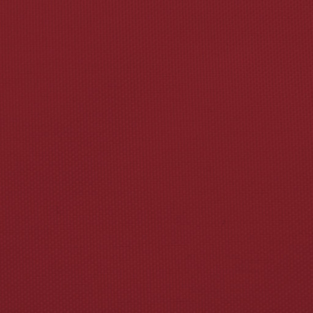 Vidaxl Zonnezeil Trapez 2 4x3 M Oxford Stoff rot