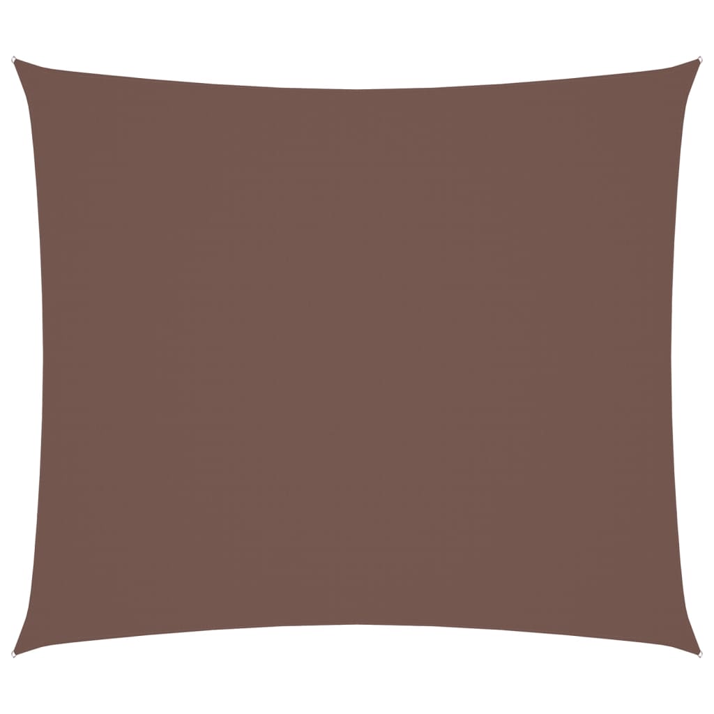 Vidaxl Sonnenschatten rechteckig 2,5 x 3 M. Oxford Stoff braun