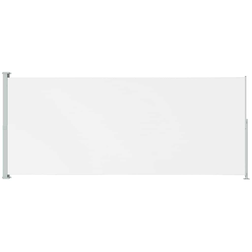Vidaxl retractable garden screen 180x500 cm cream-colored