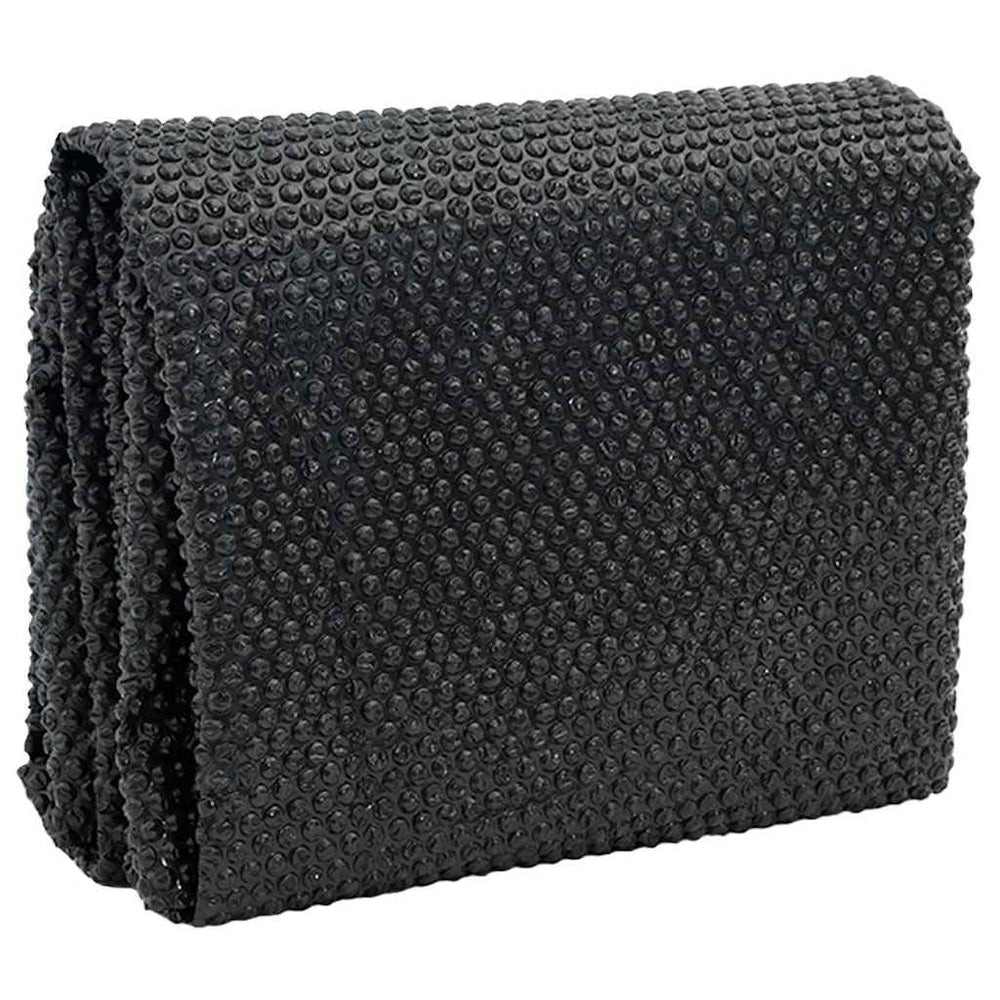 Vidaxl zwembadfolie solar drijvend 600x300 cm pe zwart en blauw