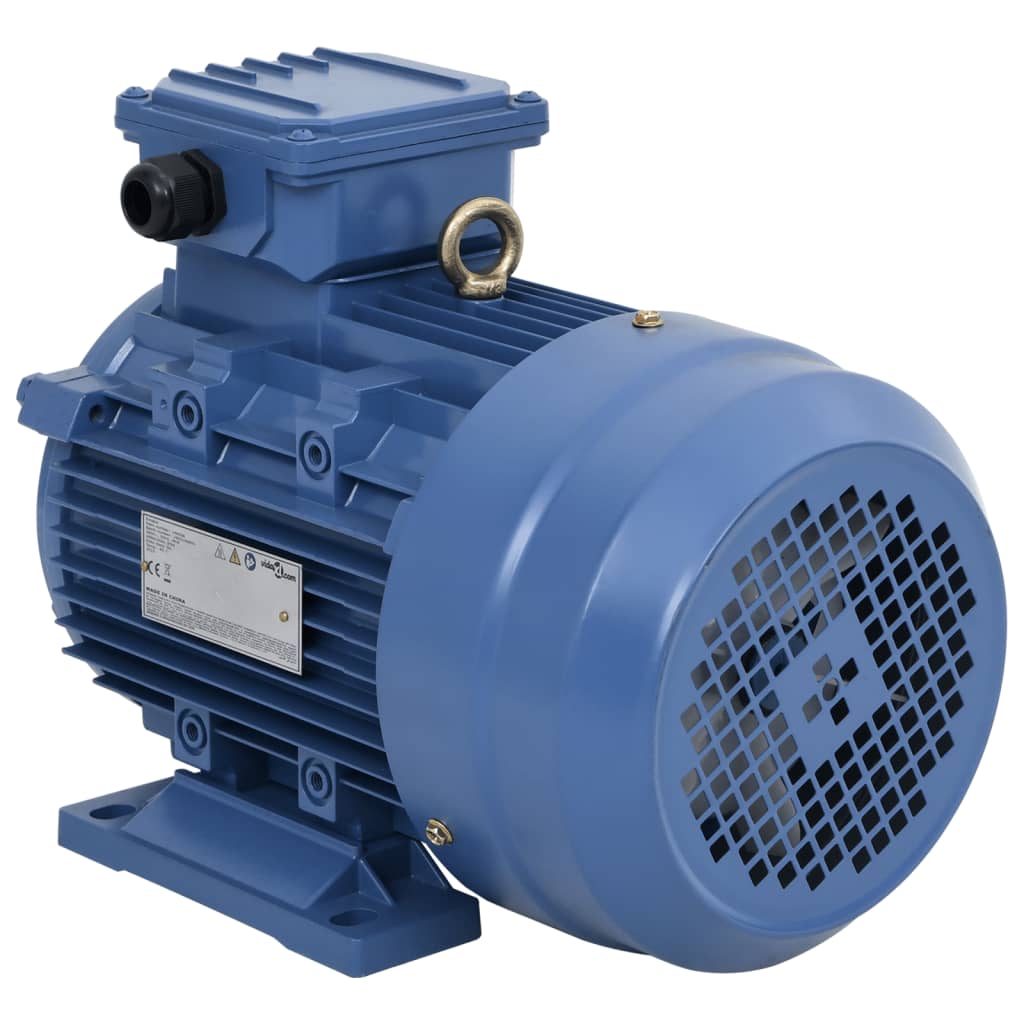 Vidaxl elektresch Motor 3 Phas 3 kw 4 HP 2-Polig 2840 RPM Aluminium