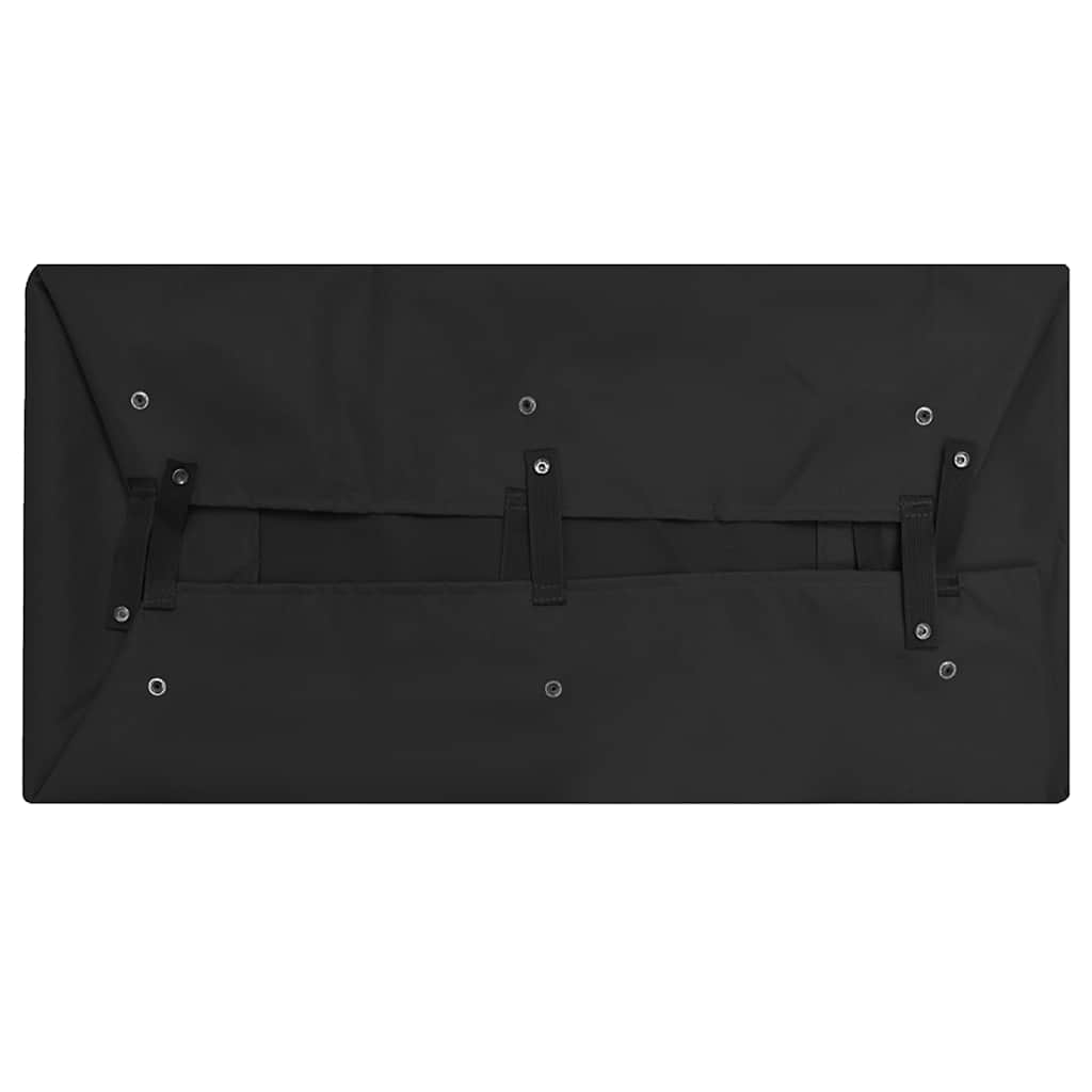 Vidaxl garden cart liner 81x41x21 cm fabric black