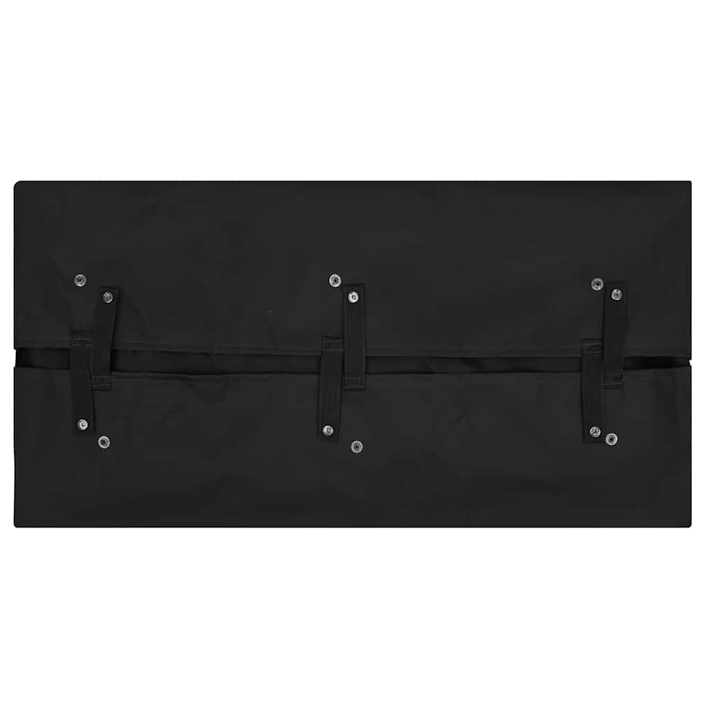 Vidaxl garden cart liner 81x41x40 cm fabric black