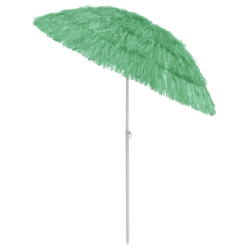Vidaxl Strandparasol Hawaii 180 cm Grün