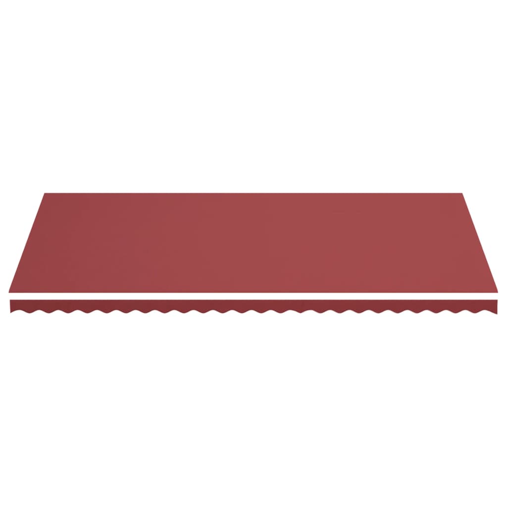 Vidaxl replacement canvas for awning 6x3 m burgundy red