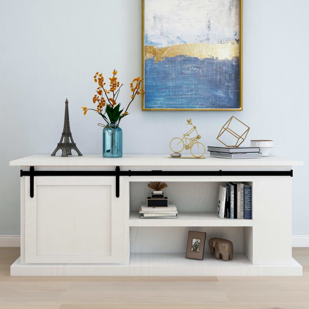 VIDAXL -Suspension für Mini -Skiver -Tür 183 cm Kohlenstoffstahl