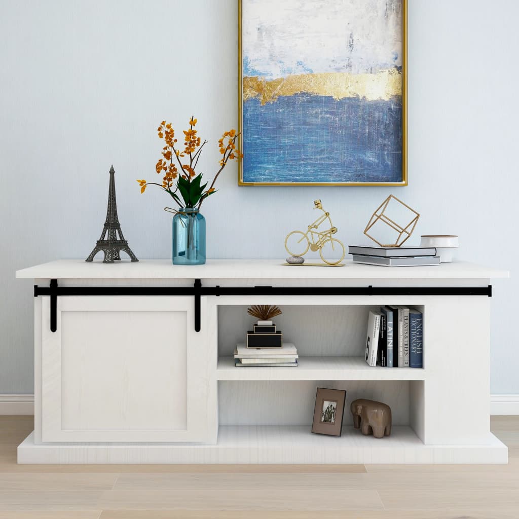 VIDAXL -Suspension für Mini -Skiver -Tür 200 cm Kohlenstoffstahl