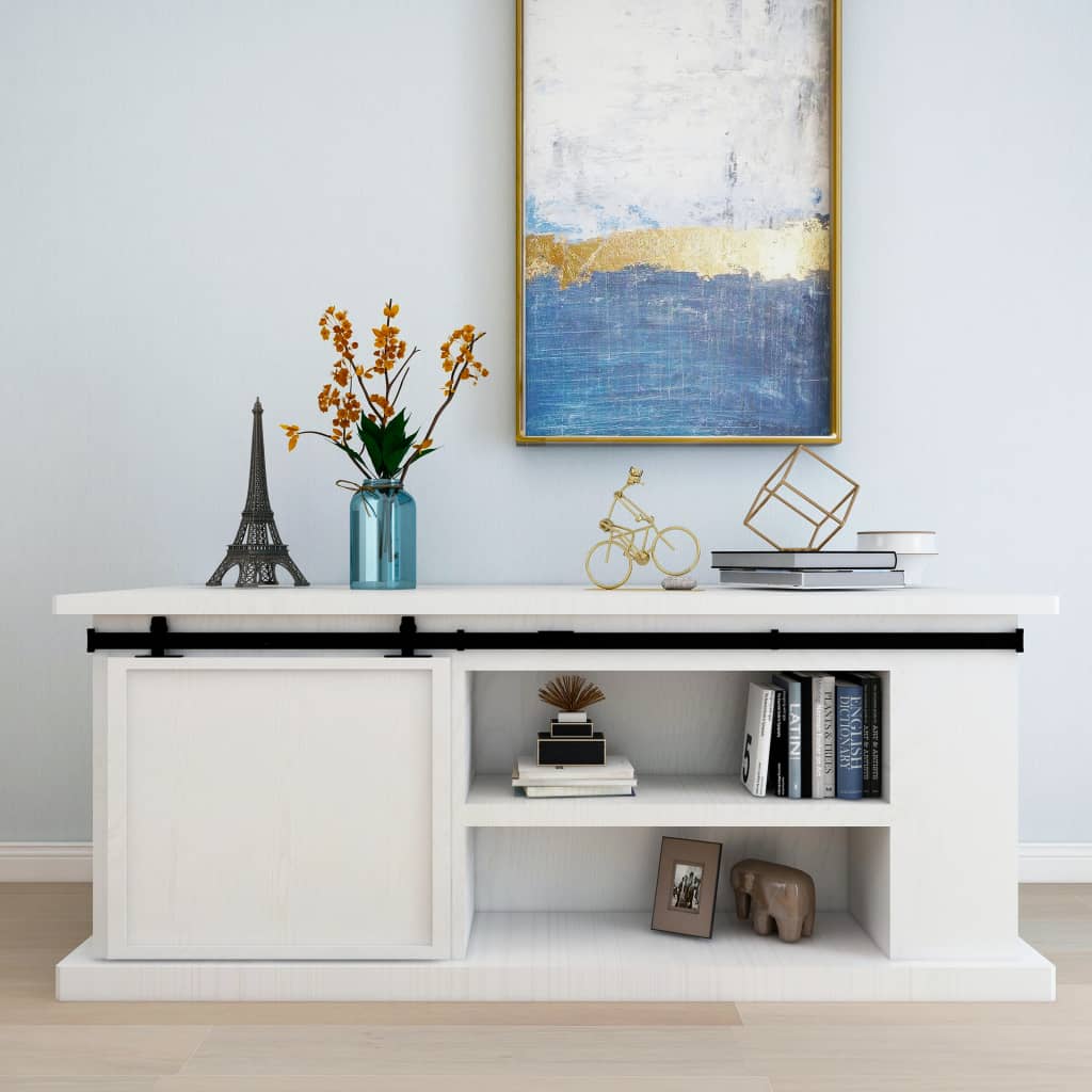 VIDAXL -Suspension für Mini -Skiver -Tür 183 cm Kohlenstoffstahl