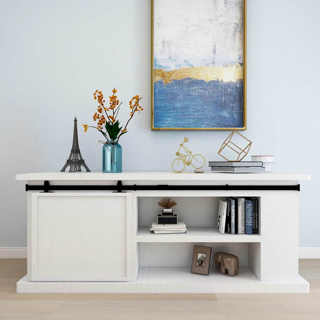 VIDAXL -Suspension für Mini -Skiver -Tür 200 cm Kohlenstoffstahl