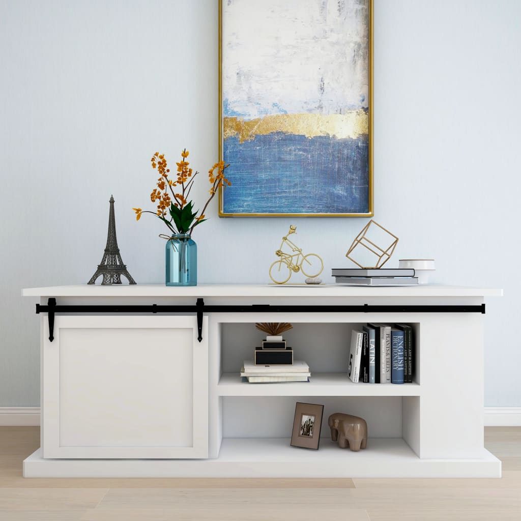 VIDAXL -Suspension für Mini -Skiver -Tür 183 cm Kohlenstoffstahl