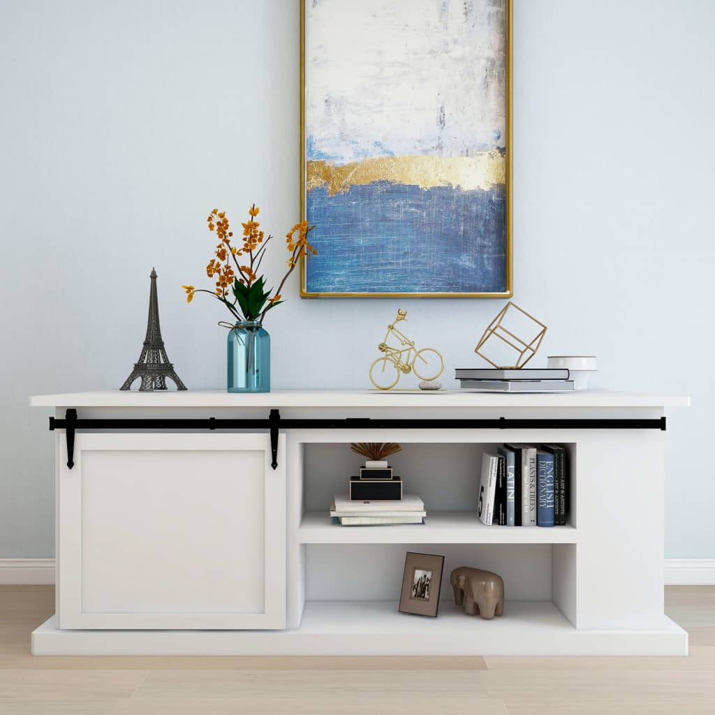 VIDAXL -Suspension für Mini -Skiver -Tür 200 cm Kohlenstoffstahl