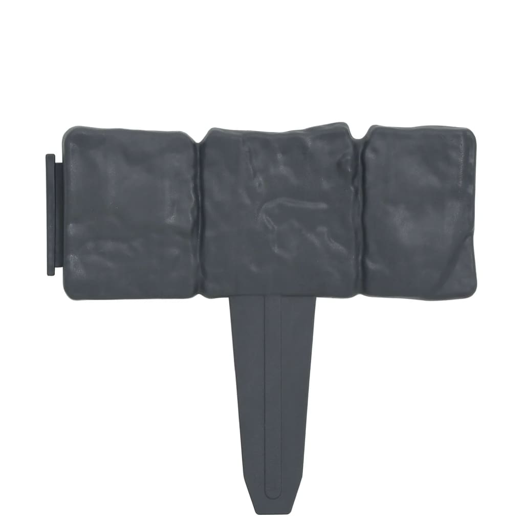 Vidaxl Gazonkanten 41 St Stein aus 10 m Kunststoff