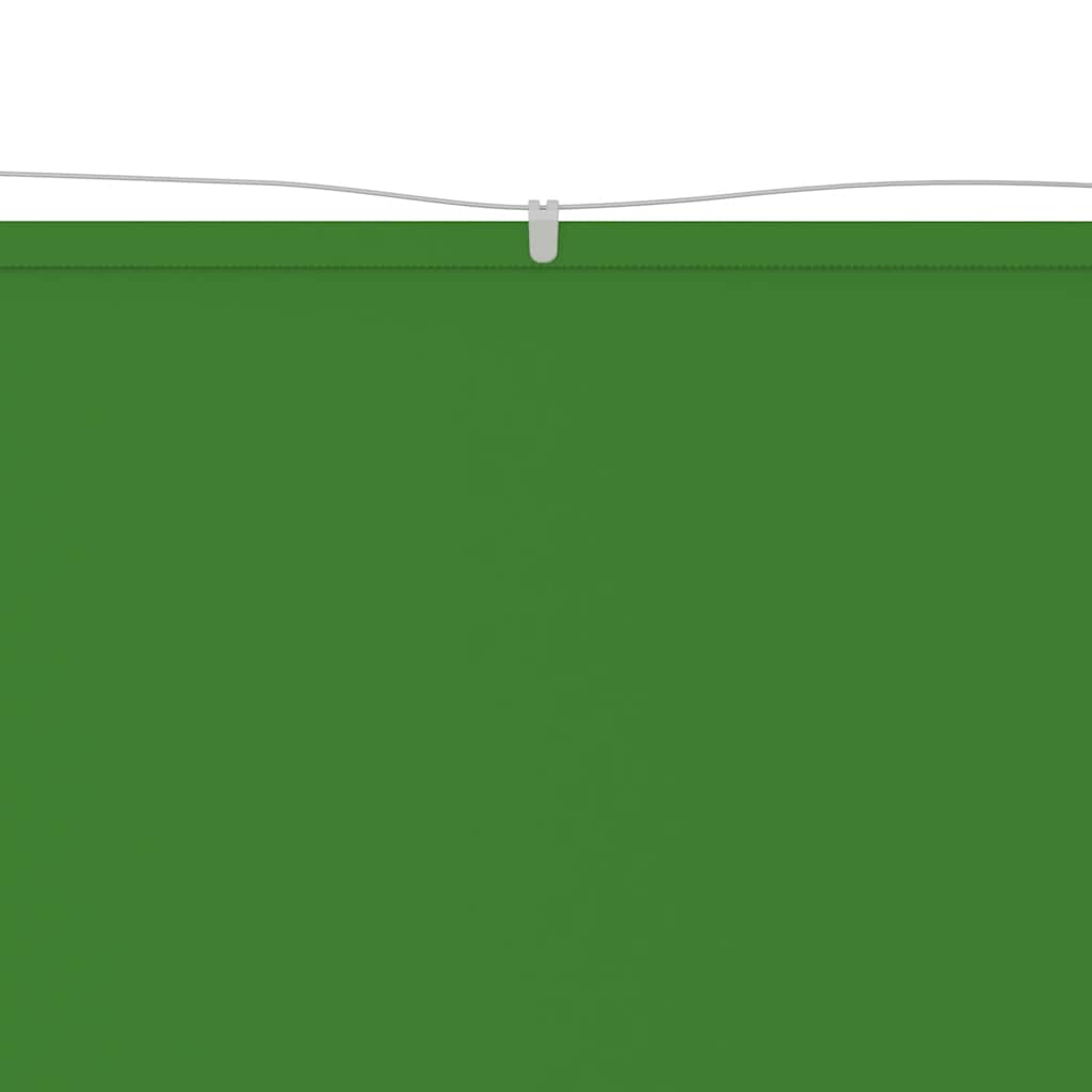 Vidaxl Luifel vertikal 100x1200 cm oxford tyg ljusgrön