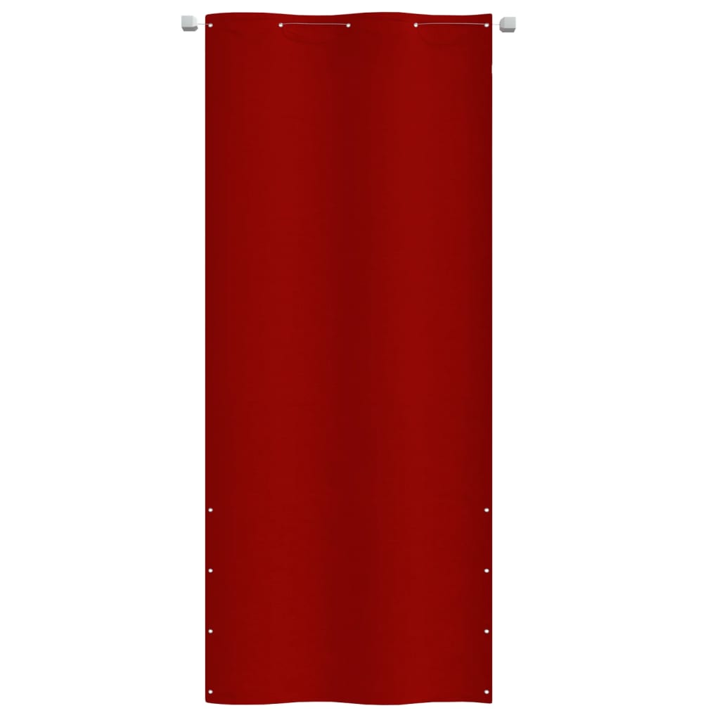 VidaXL Balcony Screen 100x240 cm Oxford Fabric Red