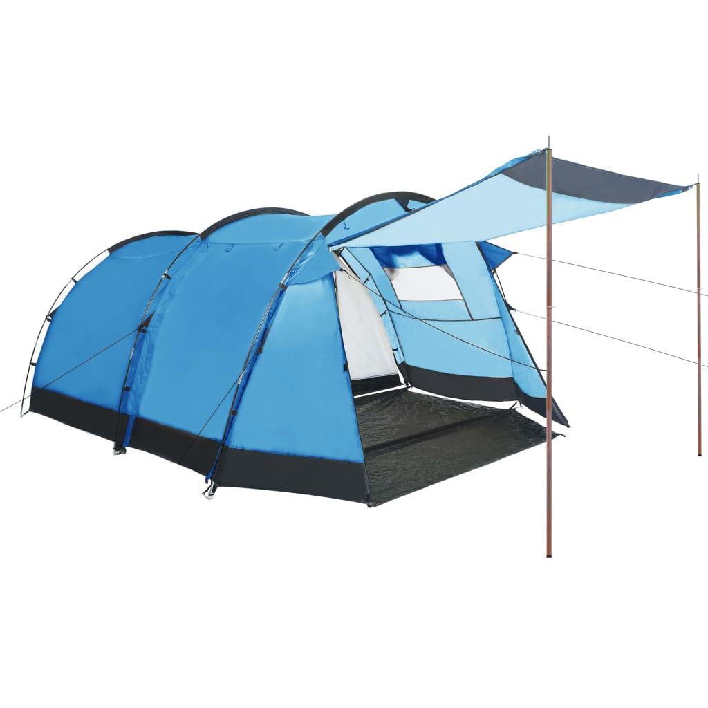 Pali della tenda Vidaxl 2 PC Telescopic 170-255 cm Acciaio zincato