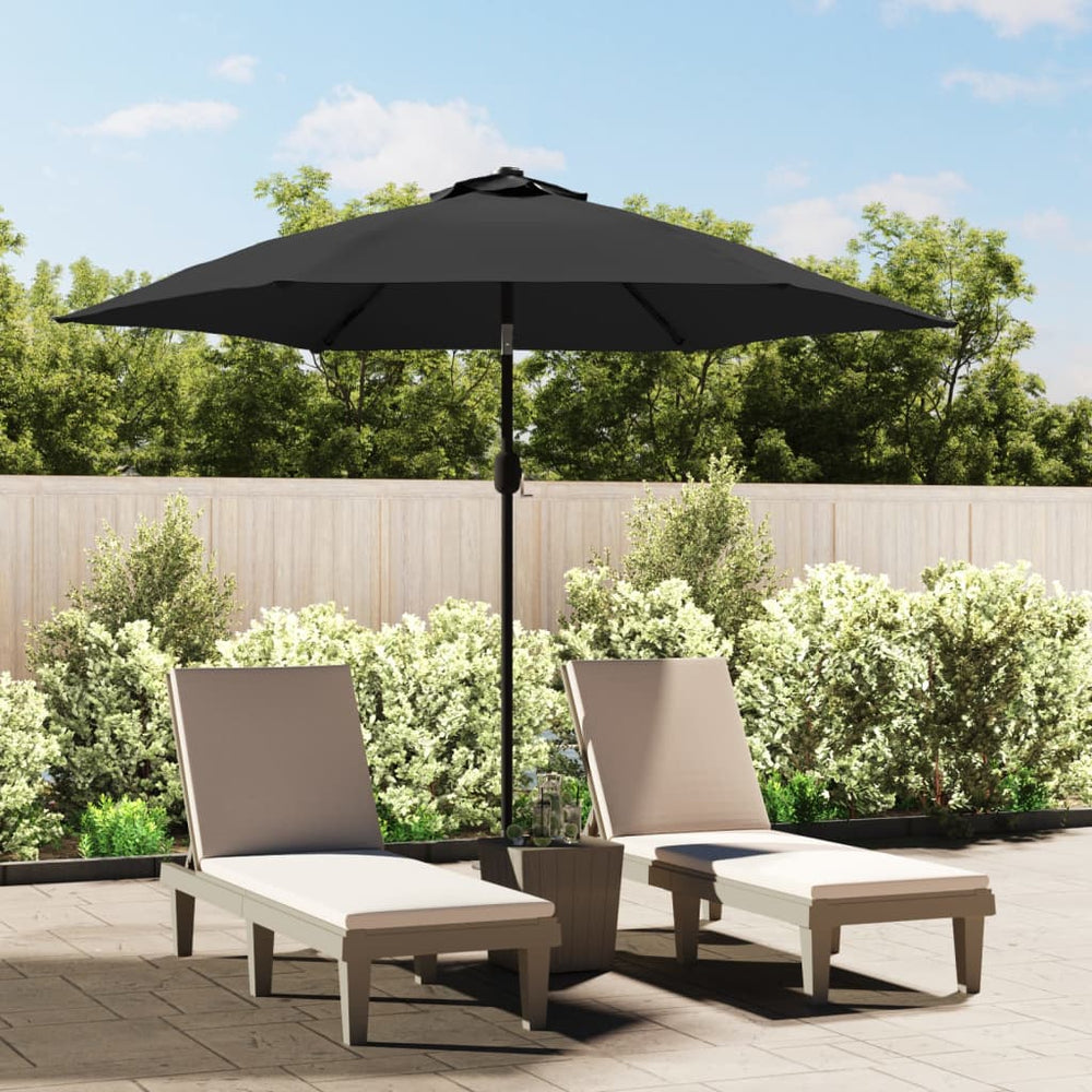 Tissu de remplacement Vidaxl pour parasol 300 cm anthracite -colored
