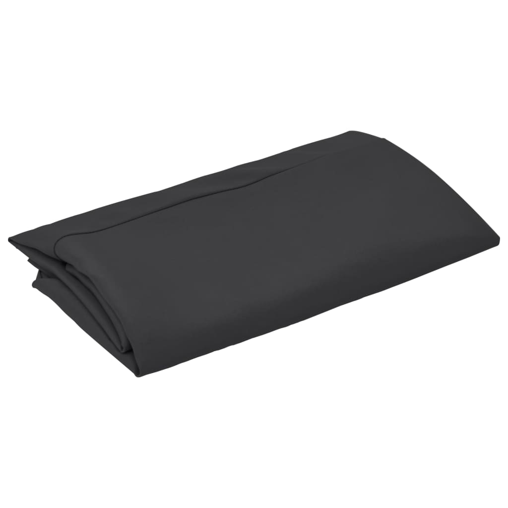 Tela de reemplazo de Vidaxl para Parasol 300 cm Negro