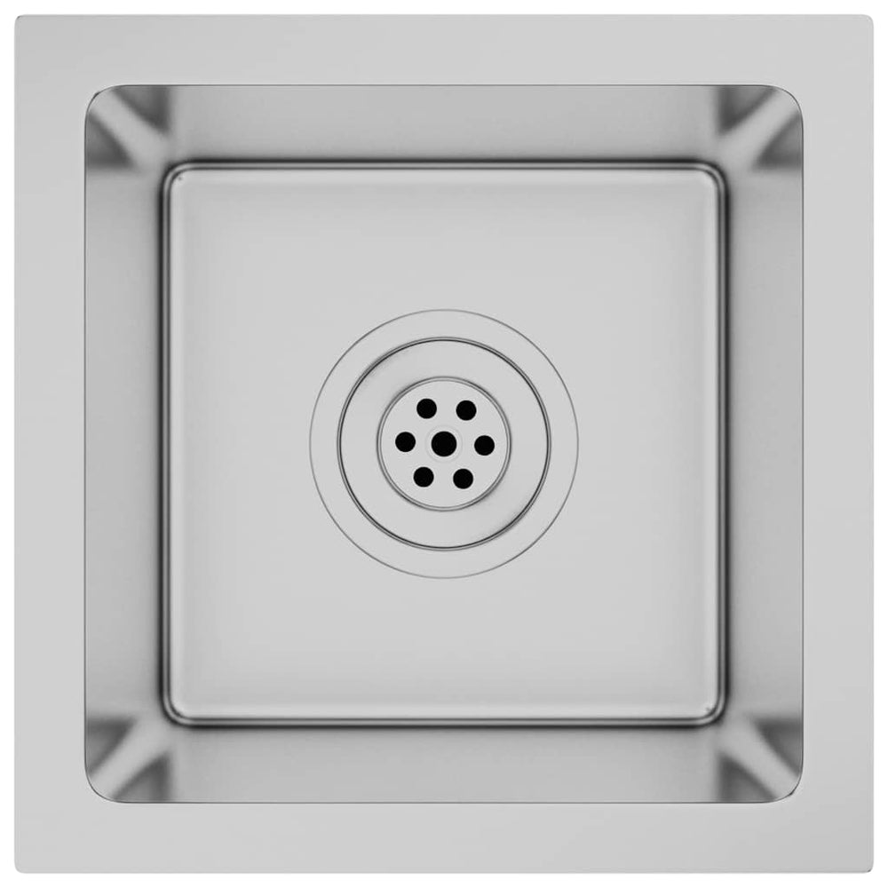 Vidaxl sink handmade stainless steel