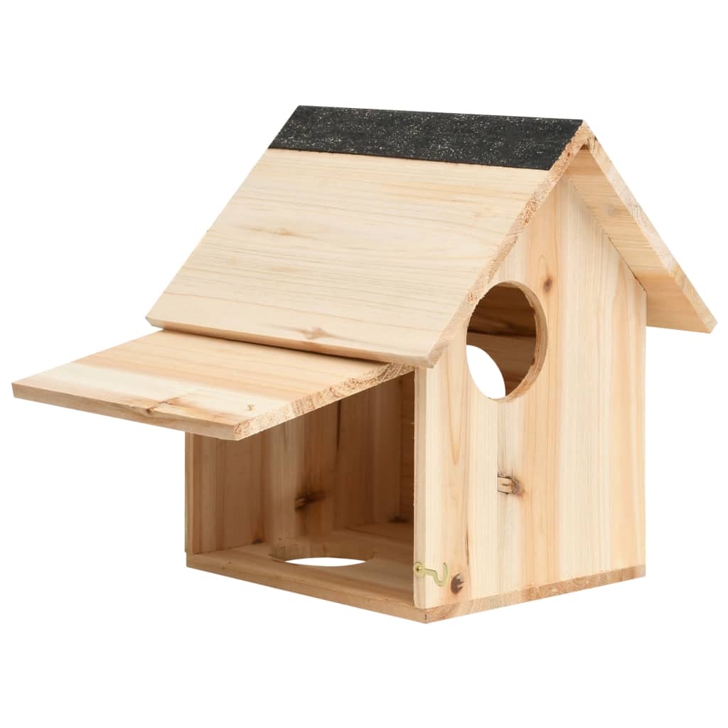 VIDAXL Eichhörnchen 26x25x29 cm Solid Vurenhout