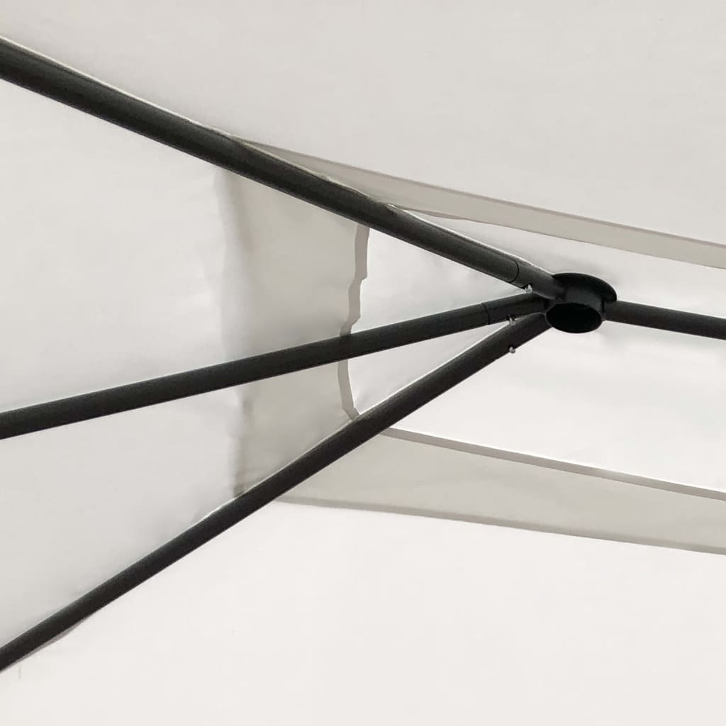 Vidaxl Arbor 160 g m² 3x4x2,6 m krem -farget