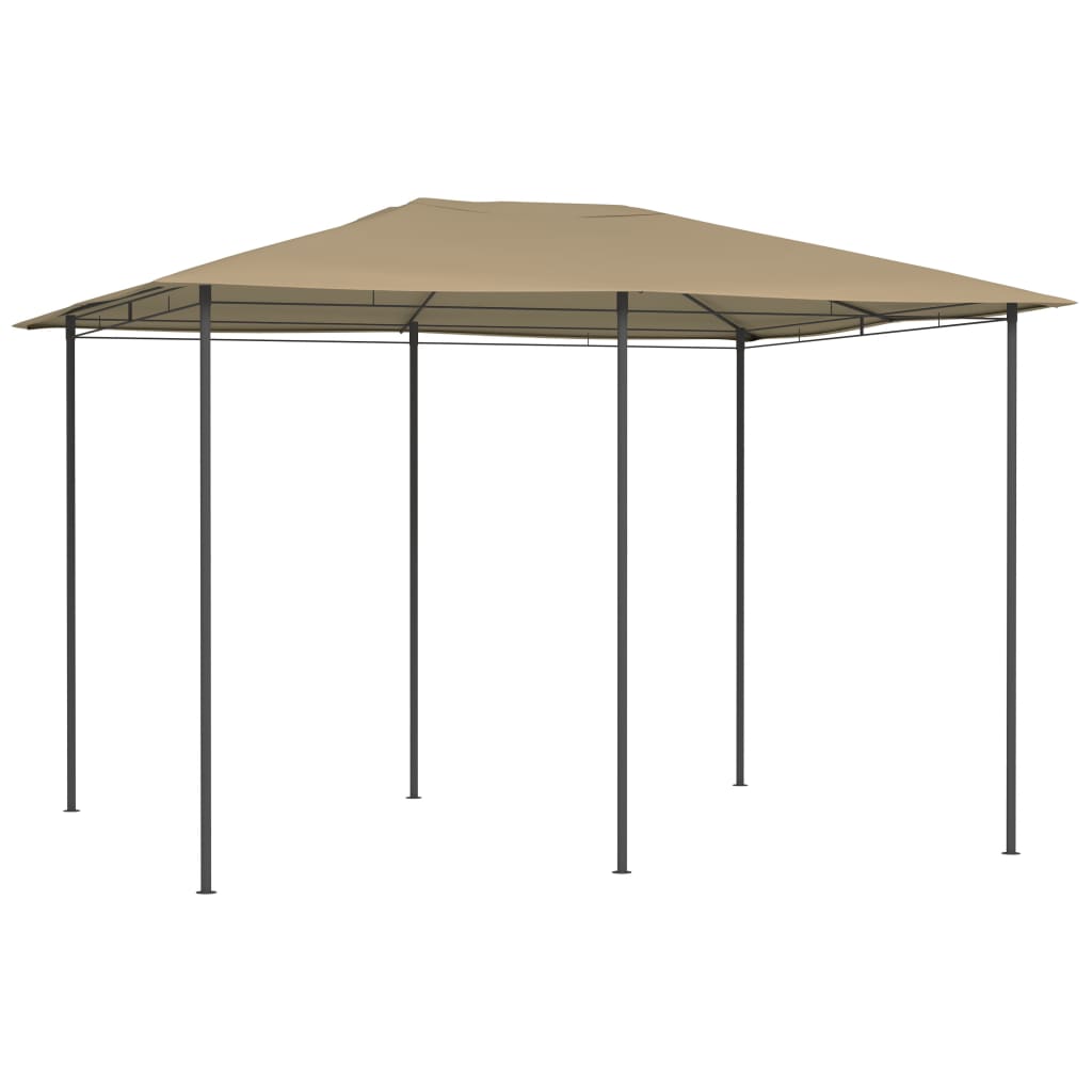 Vidaxx arbor 160 g m² 3x4x2.6 m taupe