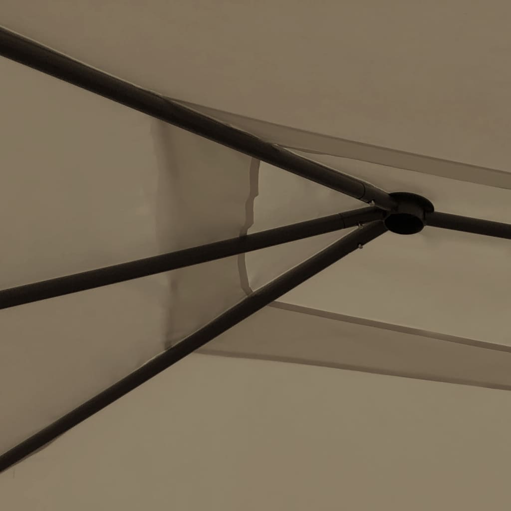 Vidaxx arbor 160 g m² 3x4x2.6 m taupe