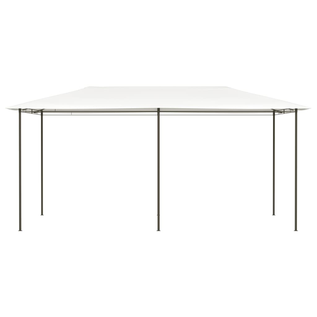 VidaXL Gazebo 160 g m² 2.98x5.3x2.59 m cream-colored