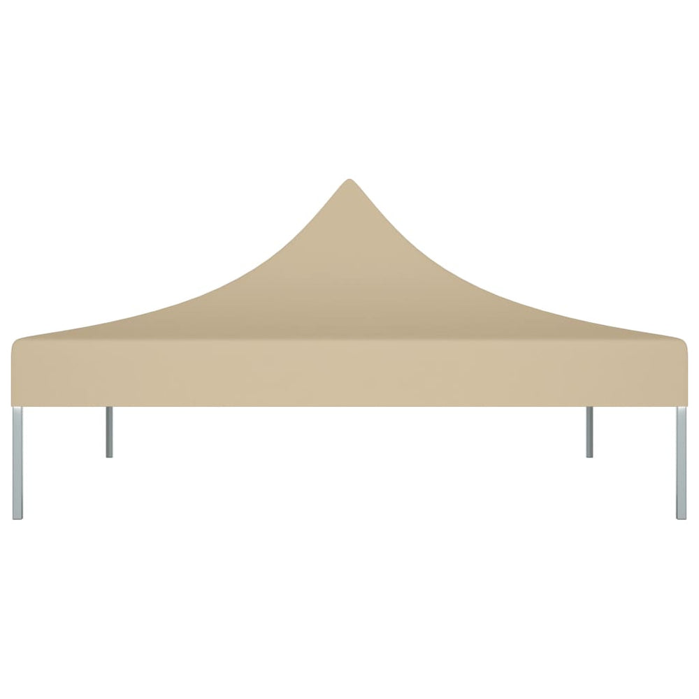 VIDAXL -Party -Zeltdach 270 g m² 3x3 m Beige