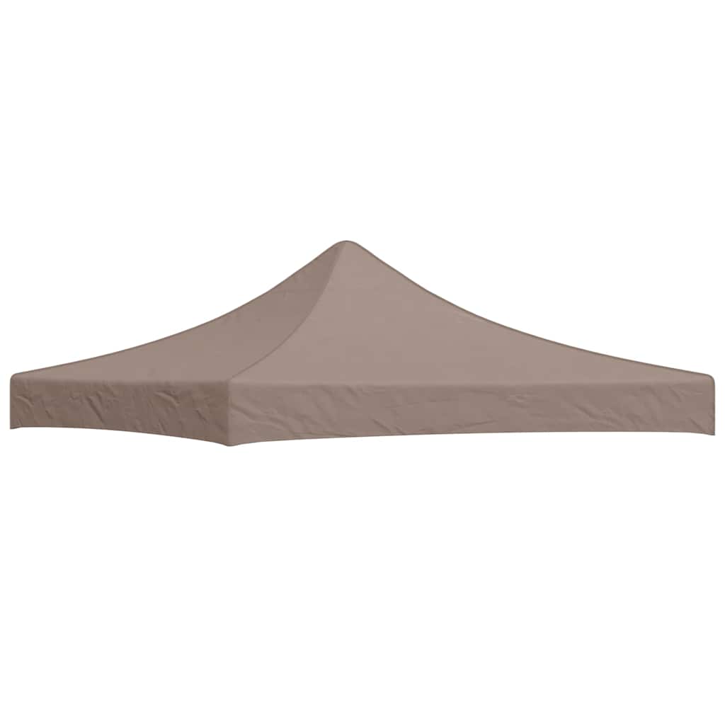 Vidaxl imprezowy dach namiotu 270 g m² 3x3 m Taupe