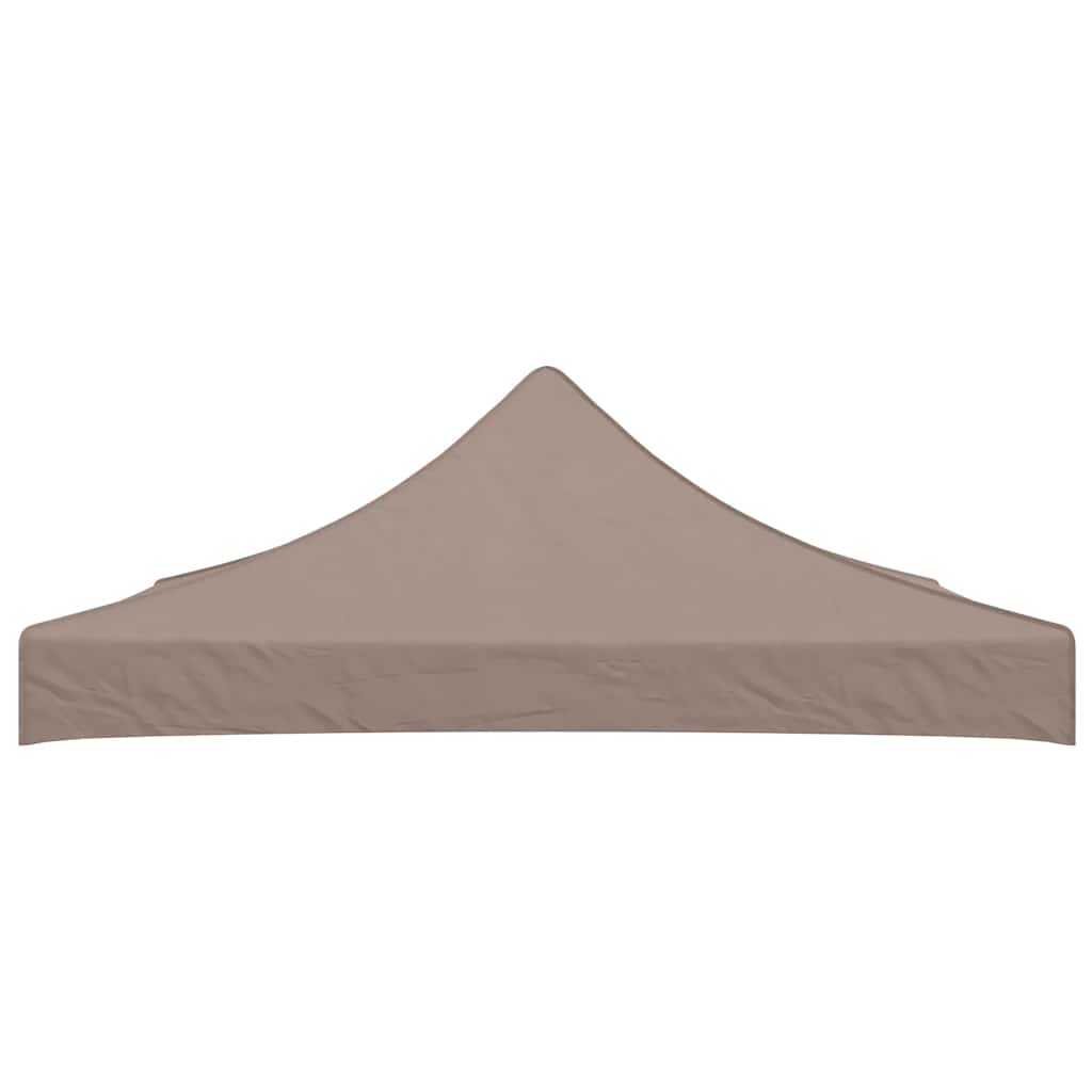 Vidaxl imprezowy dach namiotu 270 g m² 3x3 m Taupe