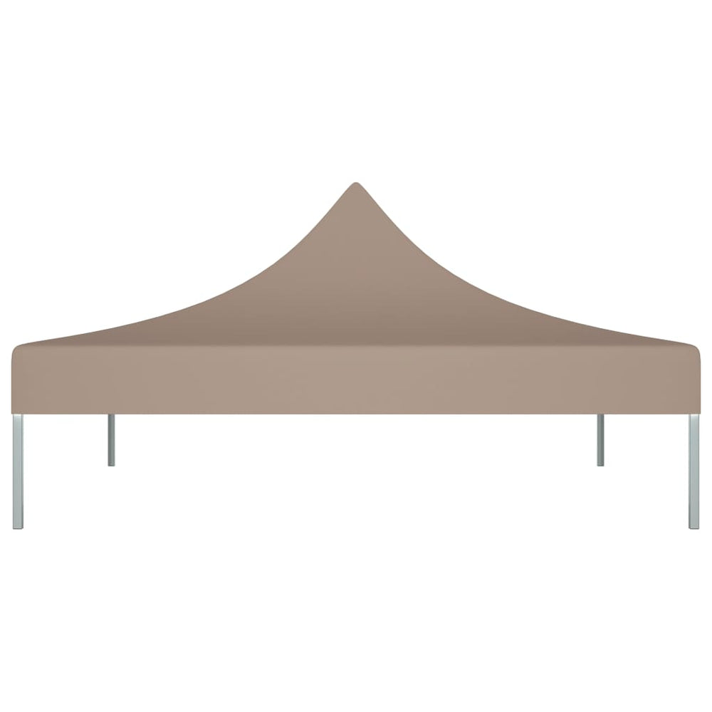 Vidaxl -Party -Zeltdach 270 g m² 3x3 m Taupe