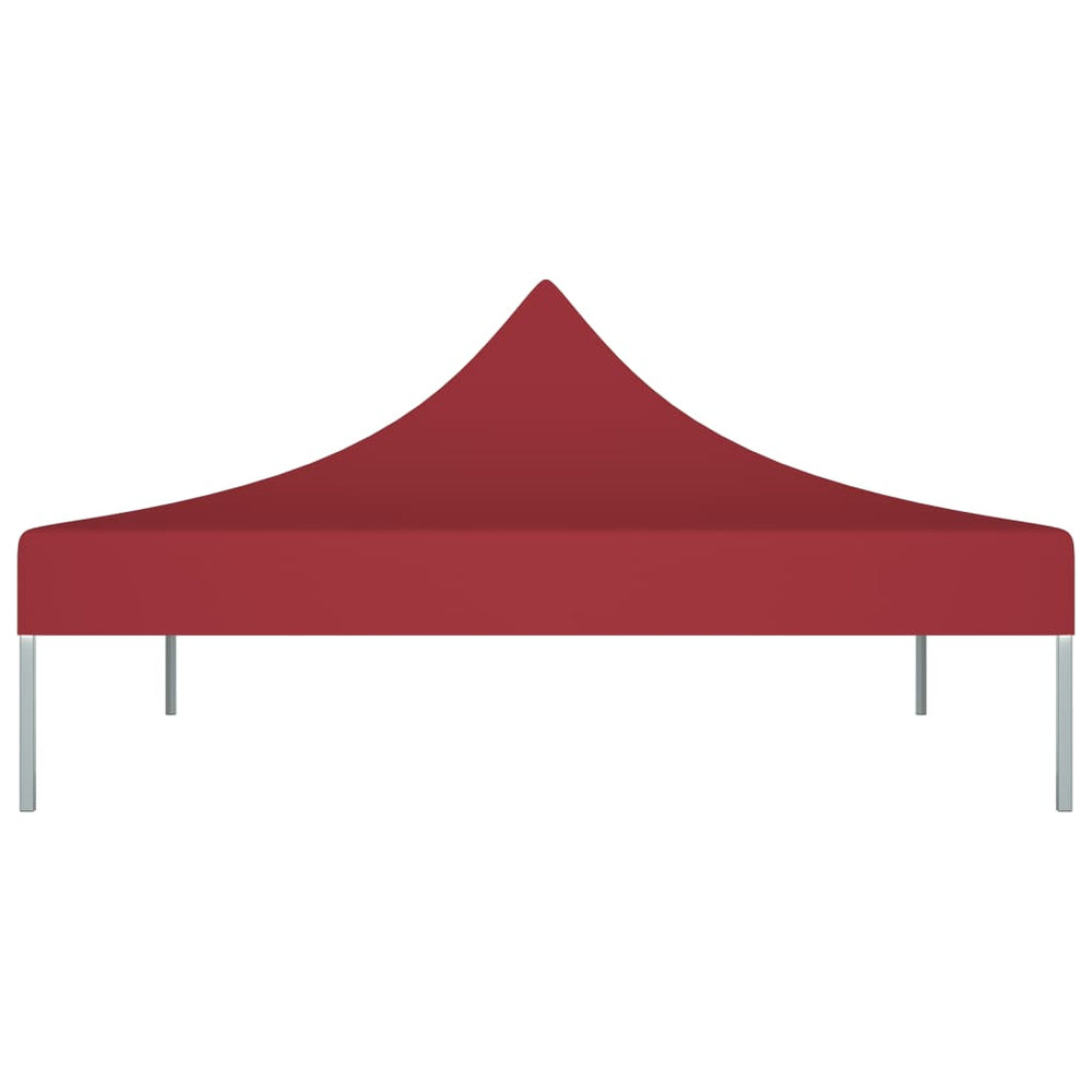 Vidaxl Party Zeltdach 270 g m² 3x3 m Bordeaux rot
