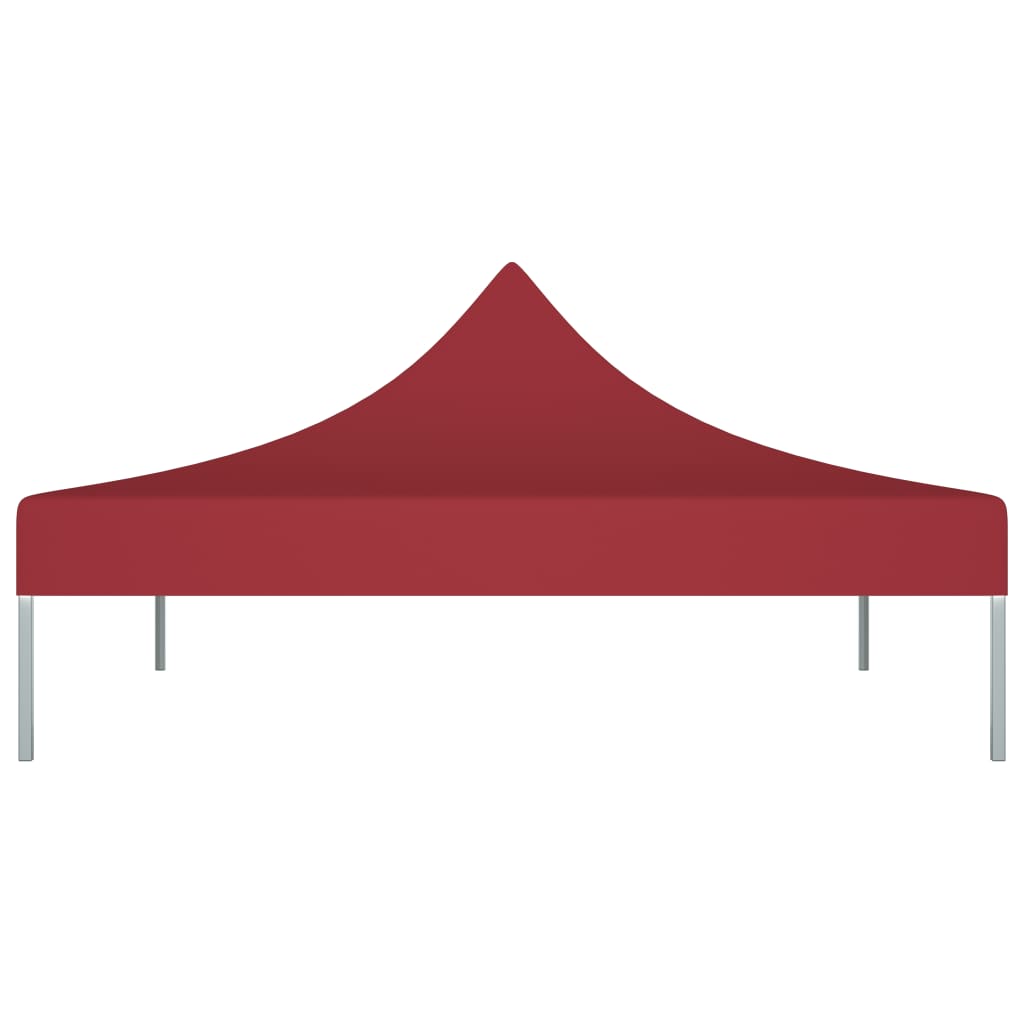 Vidaxl Party Zeltdach 270 g m² 3x3 m Bordeaux rot