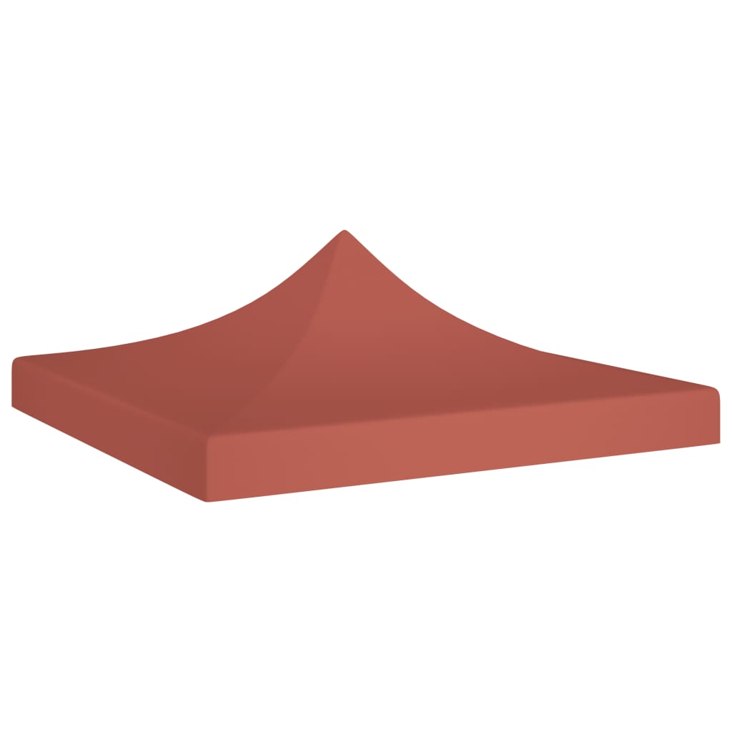 Vidaxl -Party -Zeltdach 270 g m² 3x3 m Terrakotta