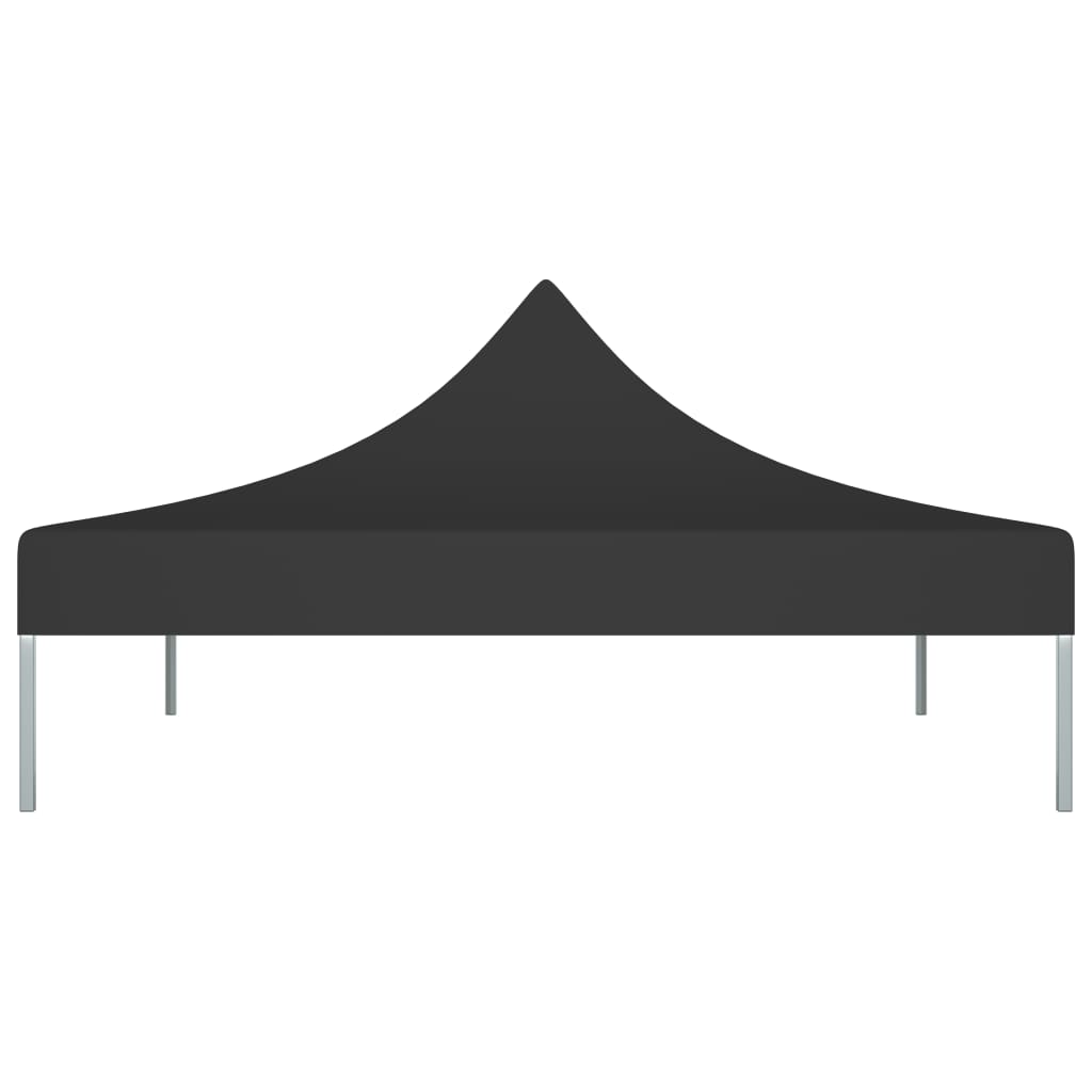 Vidaxl Party Zeltdach 270 g m² 3x3 m schwarz