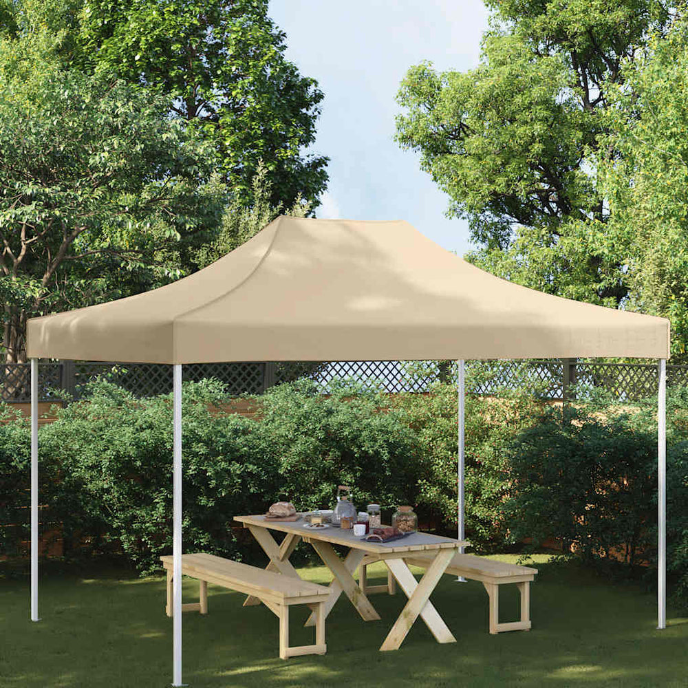 Vidaxl Party Zeltdach 270 g m² 4x3 M Beige