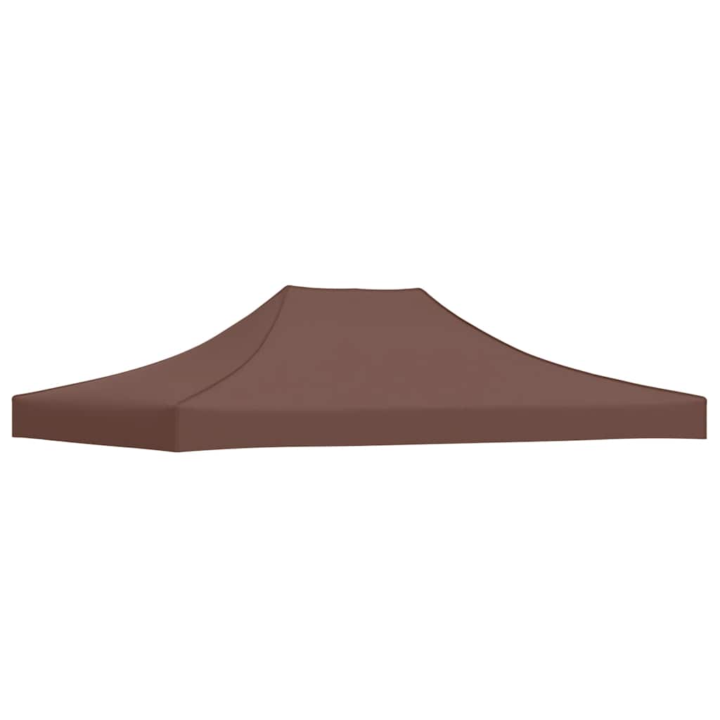Vidaxl -Party -Zeltdach 270 g m² 4x3 m braun