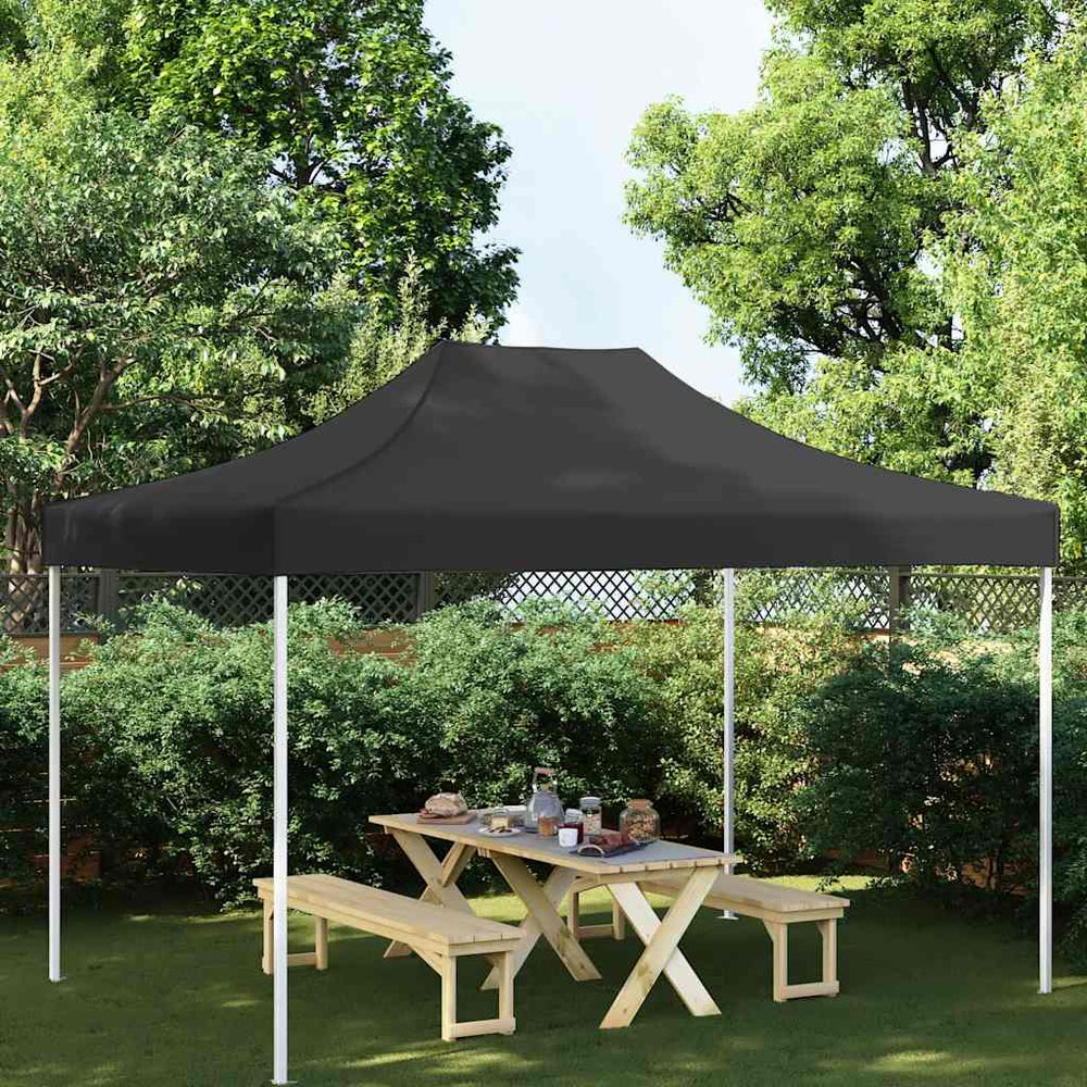 Vidaxl -Party -Zeltdach 270 g m² 4,5 x 3 schwarz