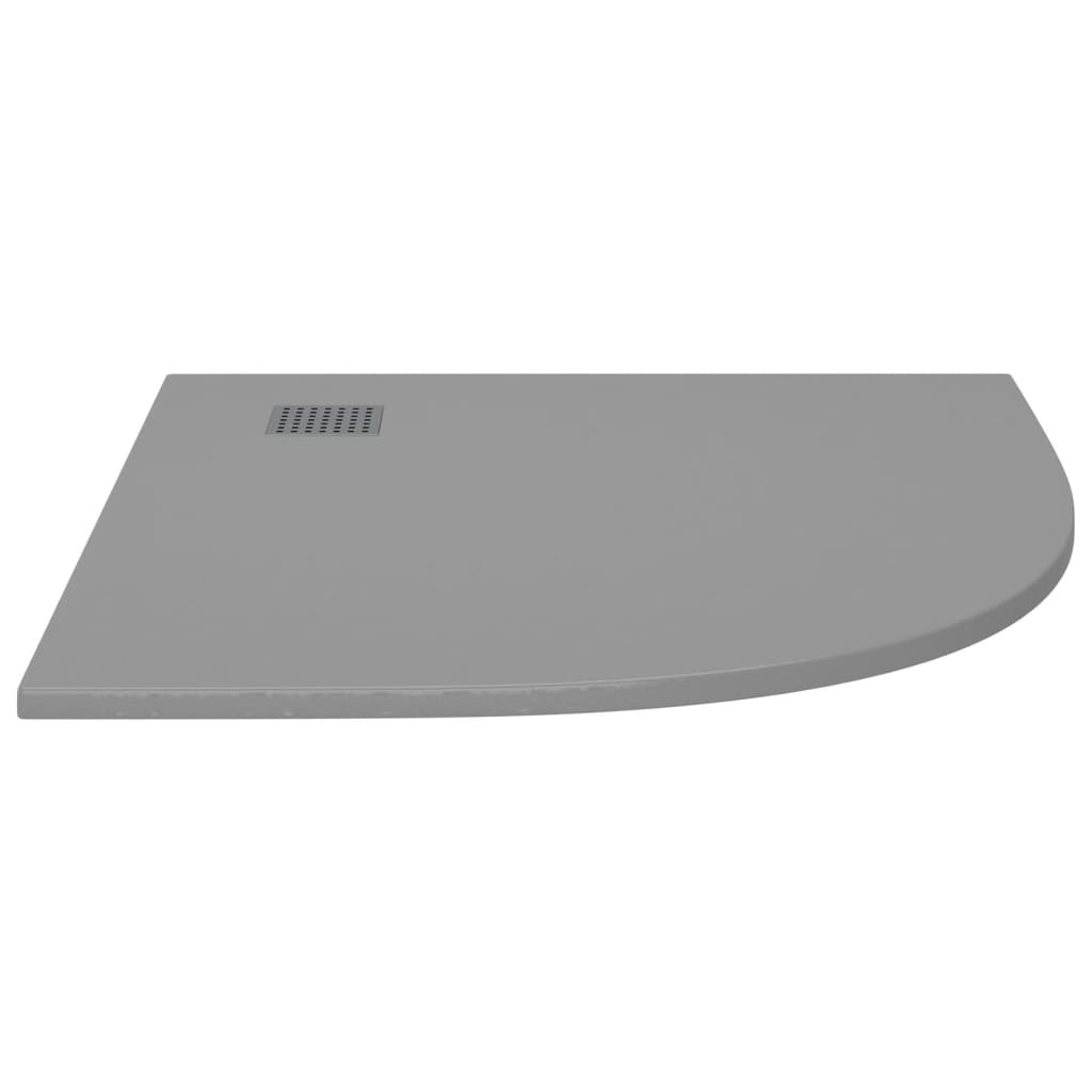 VidaXL Shower Tray 90x90 cm SMC Grey