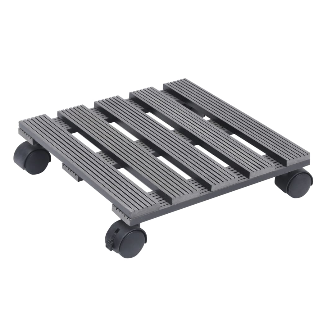 Vidaxl Planz Trolleys 2 PCS 30x30X7,5 cm hkc gro